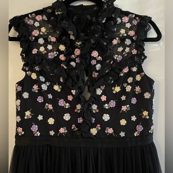 Needle & Thread Black Utopia Sleeveless Dress - Picture 4 of 9